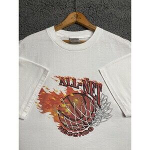 Vintage All Net Records Tyrone Hill Band Rap T Shirt Size 3XL Single Stitch